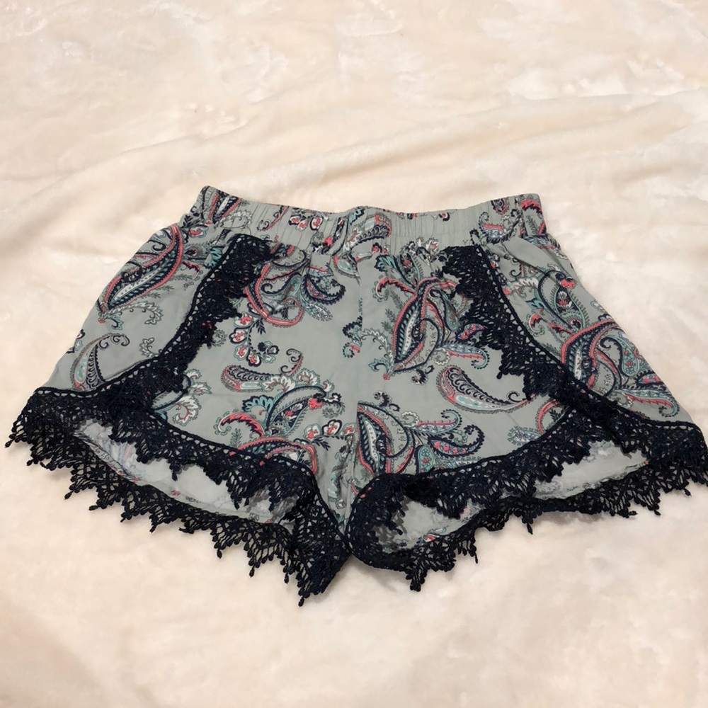 High Waisted Flowy Shorts